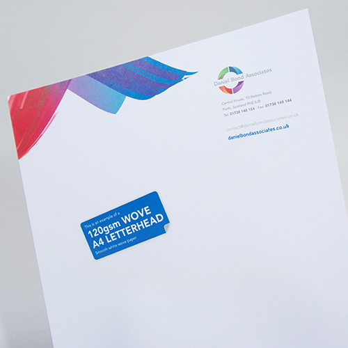 120gsm A4 Wove Letterhead